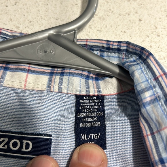 Mens casual short sleeve button IZOD - Picture 5 of 7